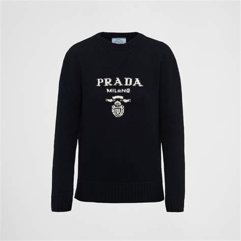 prada crew|Prada Crew neck sweaters for Men .